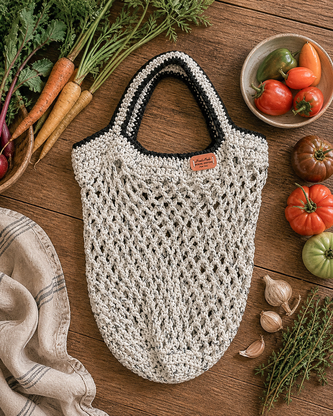 Marker Mesh Bag - Birch White