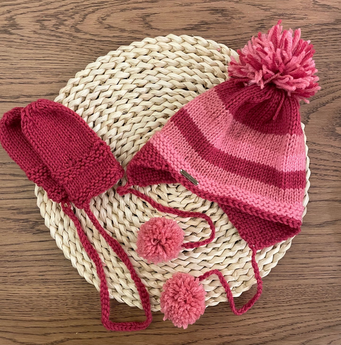 Hat & Mittens Set 3-4t
