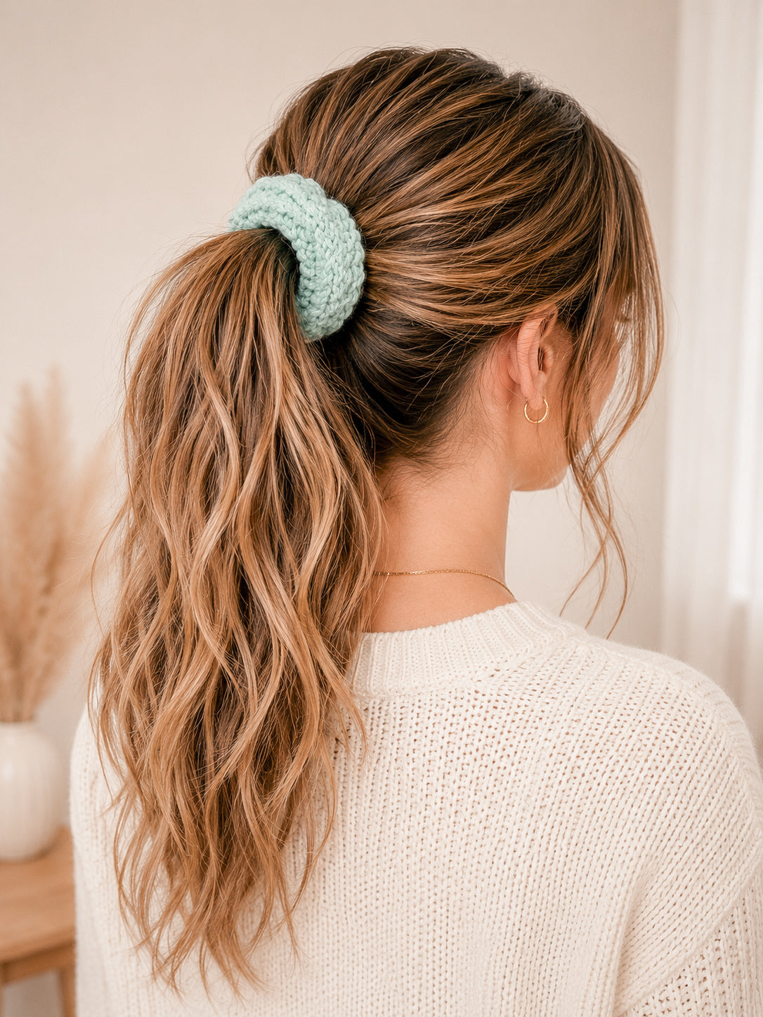 Crochet Hair Scrunchies