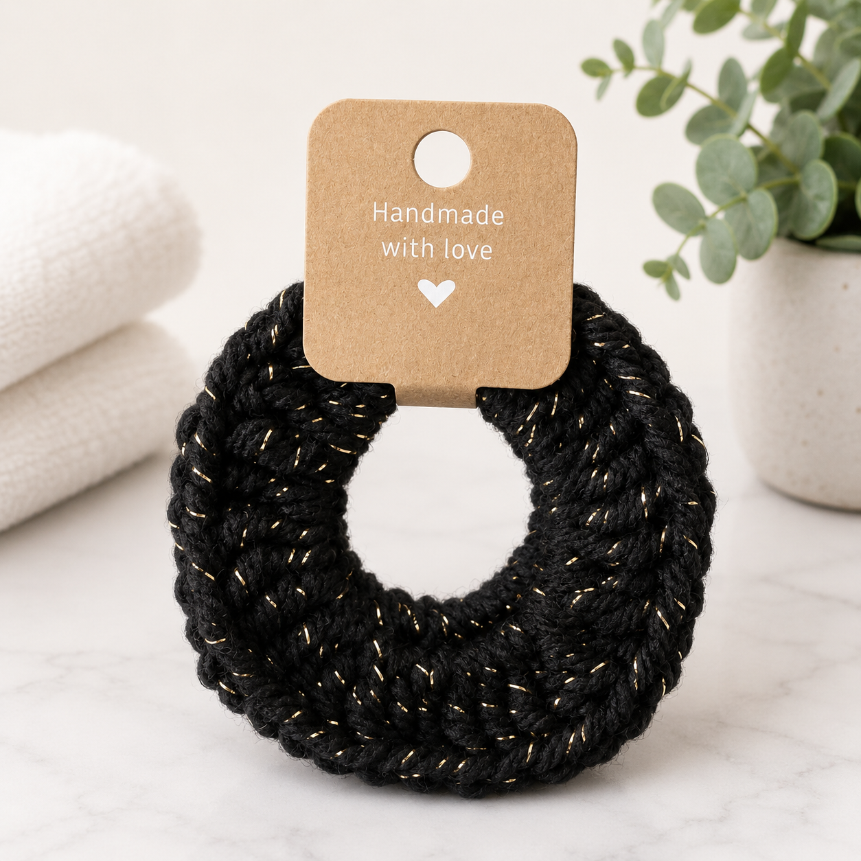 Crochet Hair Scrunchies