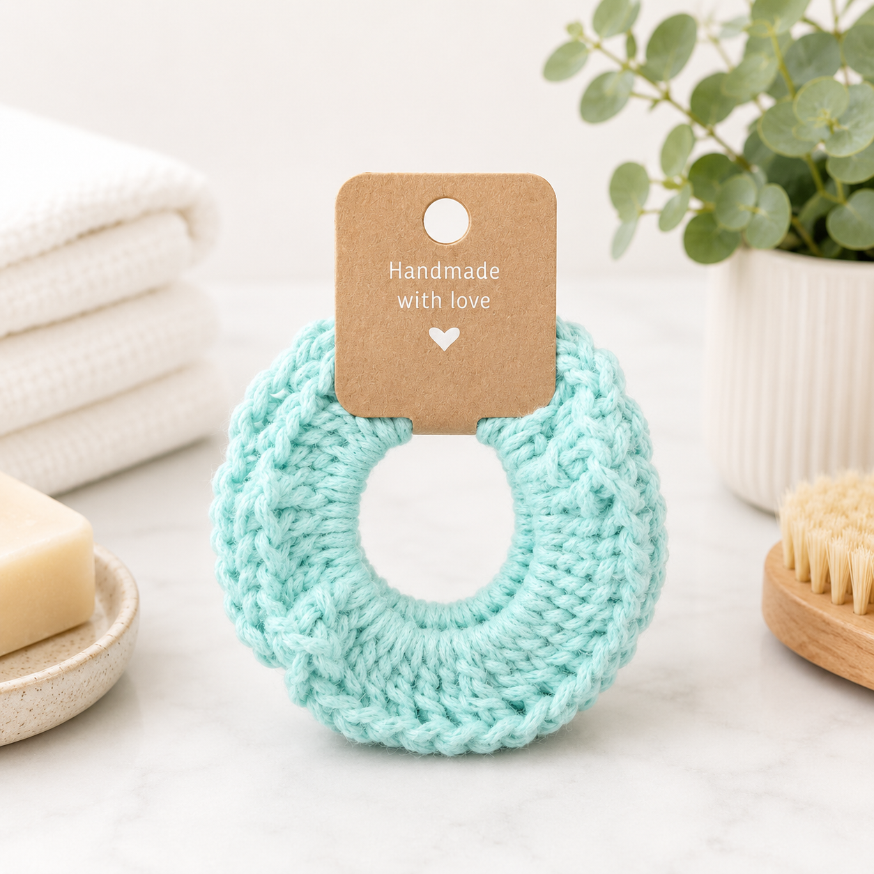 Crochet Hair Scrunchies
