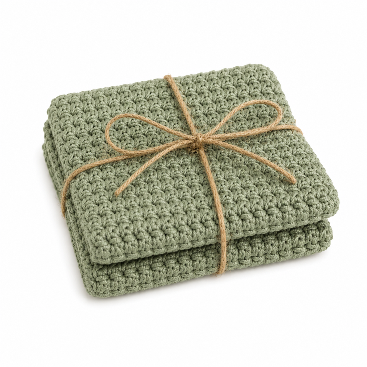 Crochet Wash Cloths - Set of 2
