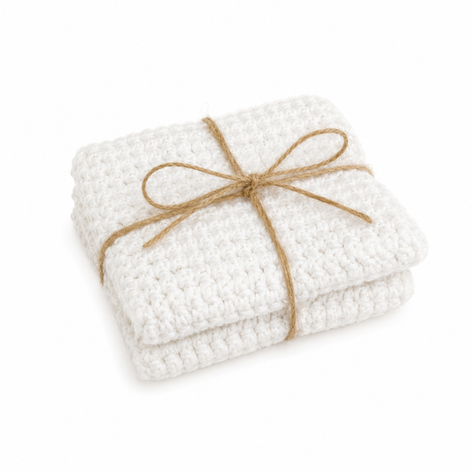 Crochet Wash Cloths - Set of 2