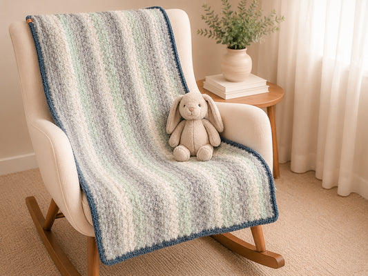 Ocean Mist Baby Blanket