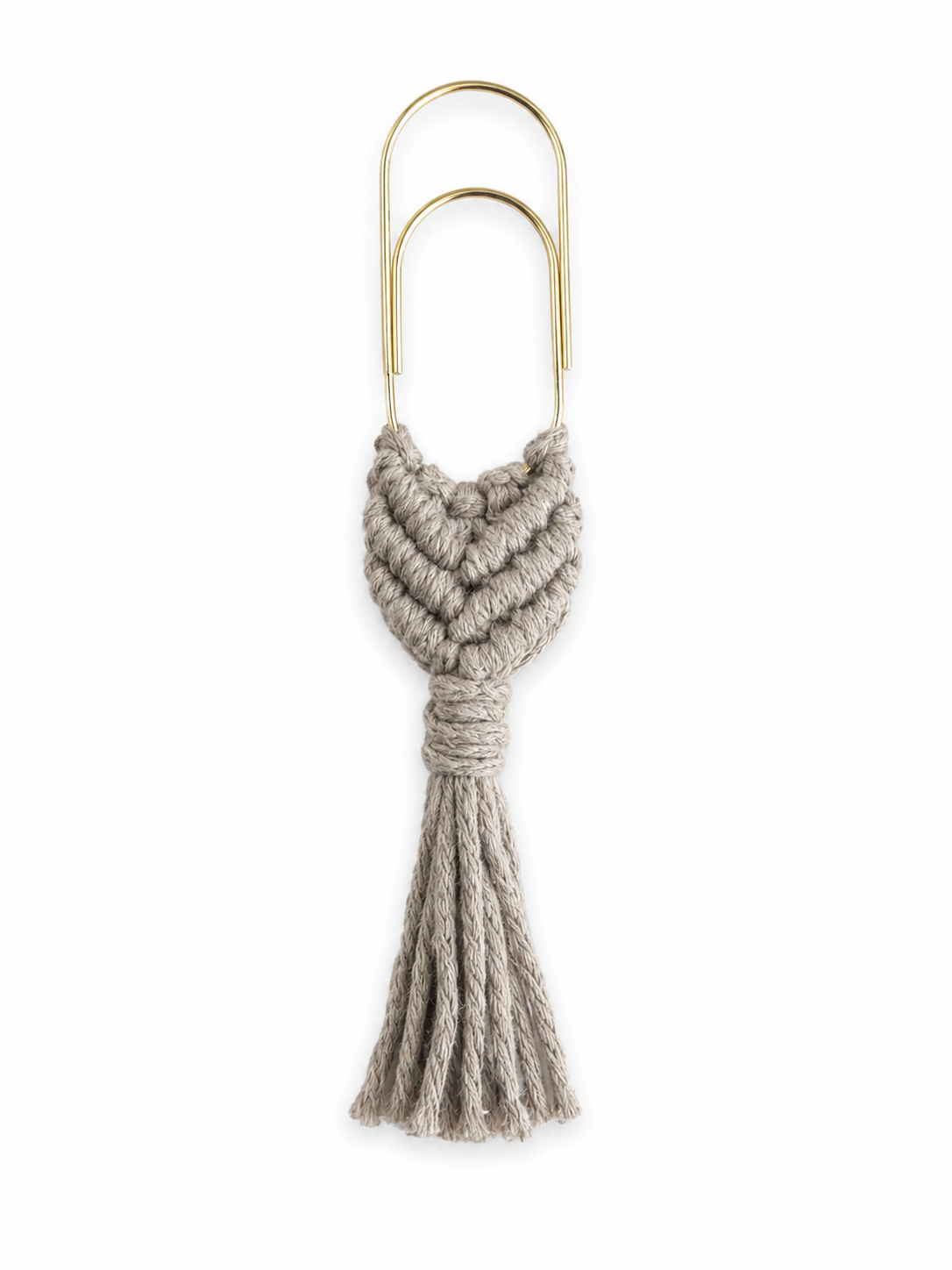 Macramé Tassel Bookmarks