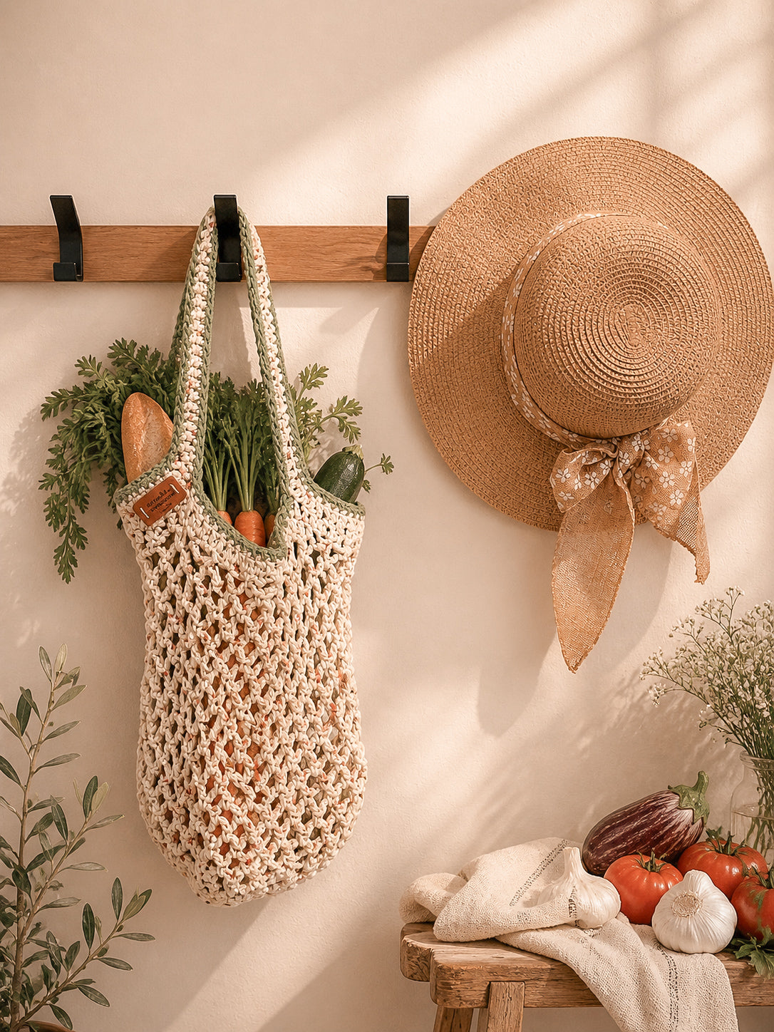 Market Mesh Bag - Harvest Oat