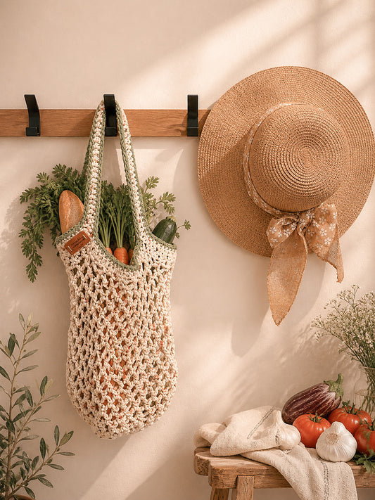 Market Mesh Bag - Harvest Oat