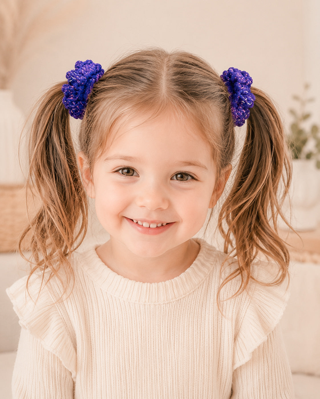 Crochet Hair Scrunchies