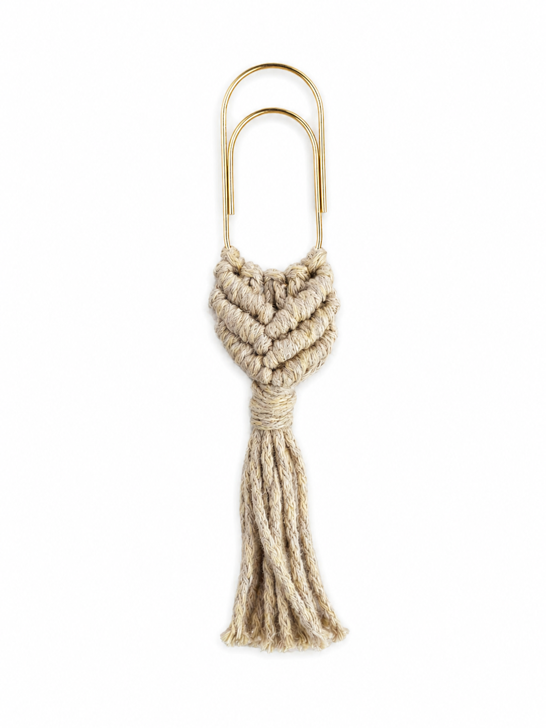 Macramé Tassel Bookmarks