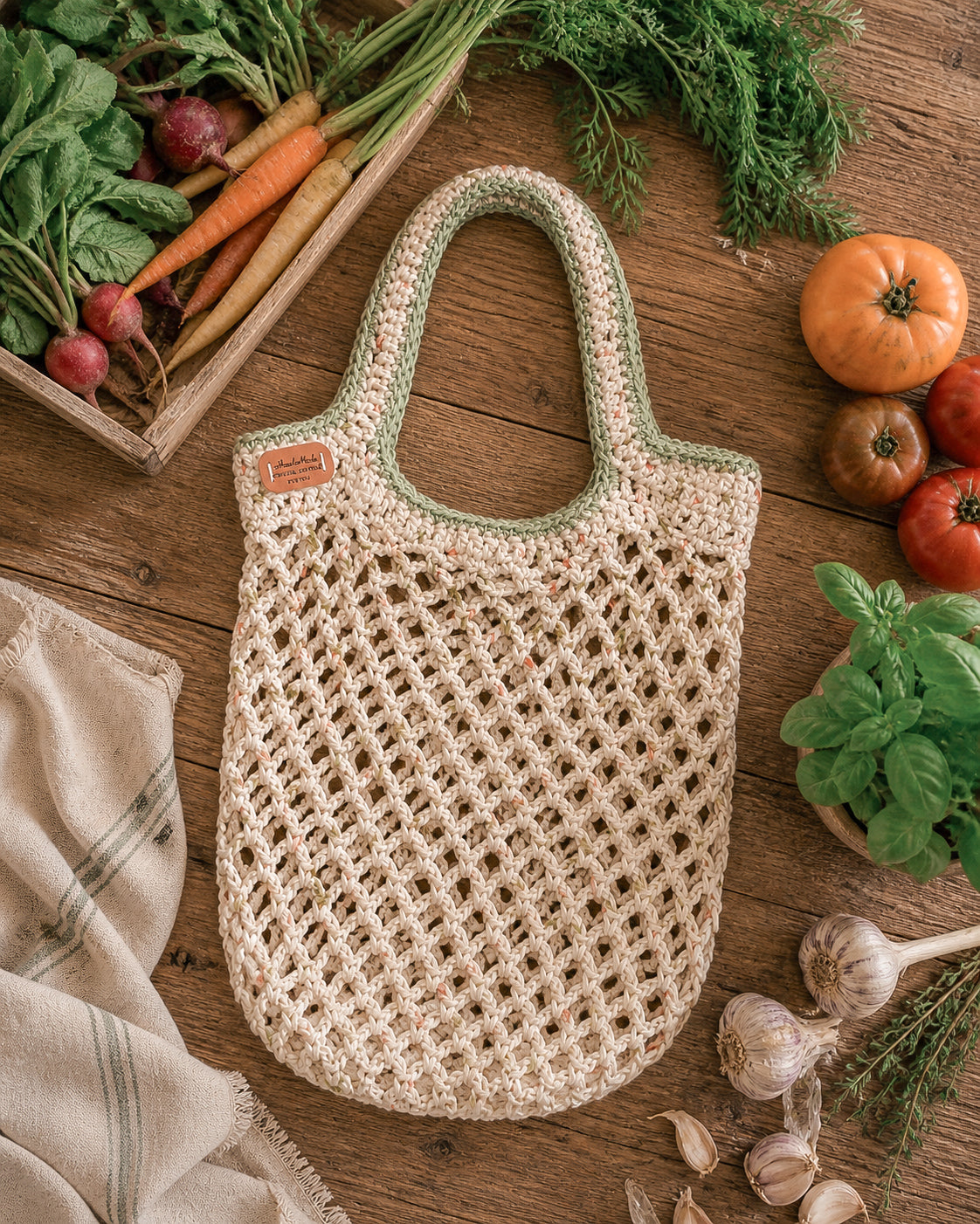 Market Mesh Bag - Harvest Oat