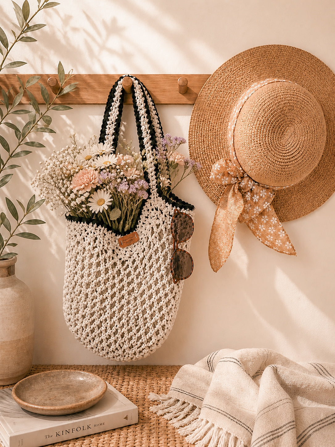 Marker Mesh Bag - Birch White