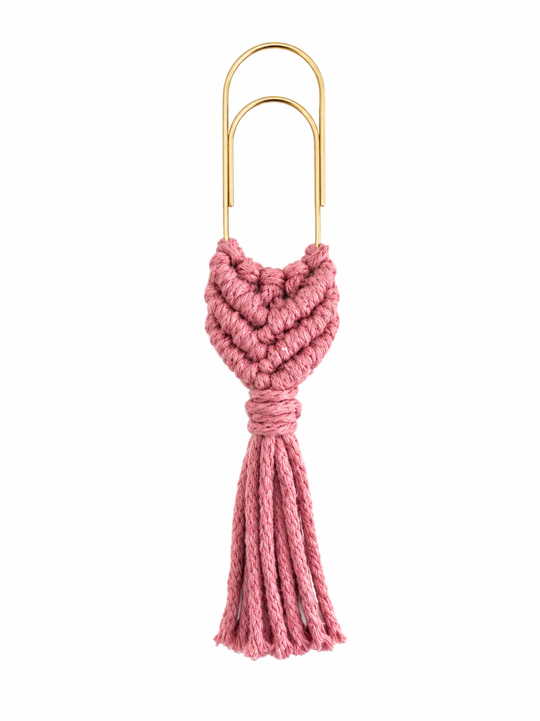 Macramé Tassel Bookmarks