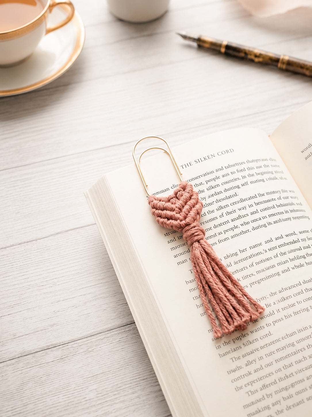 Macramé Tassel Bookmarks