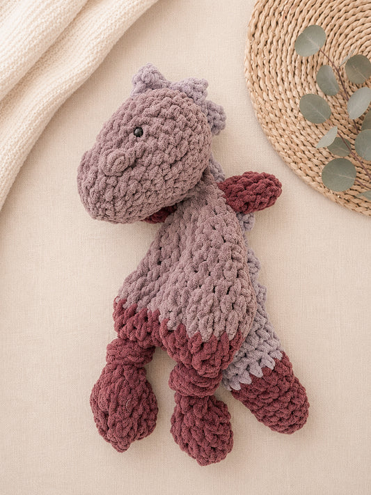 Purple Dragon Snuggler