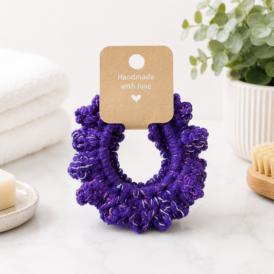 Crochet Hair Scrunchies
