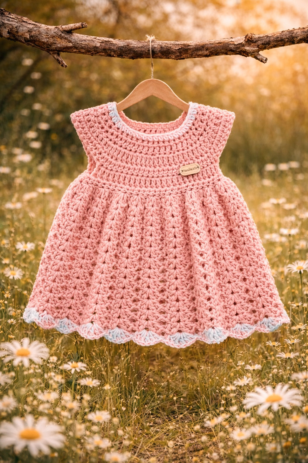 The Wildflower Dress - Dusty Rose (6-9 months)